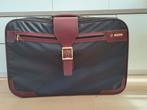 Samsonite zwarte en bordeaux koffer koffer, Overige materialen, Gebruikt, 35 tot 45 cm, Ophalen