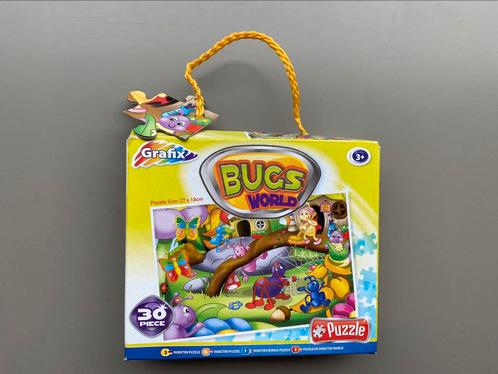 Puzzel 30 stukjes Bugs Grafix, Kinderen en Baby's, Speelgoed | Kinderpuzzels, Zo goed als nieuw, 4 tot 6 jaar, 10 tot 50 stukjes