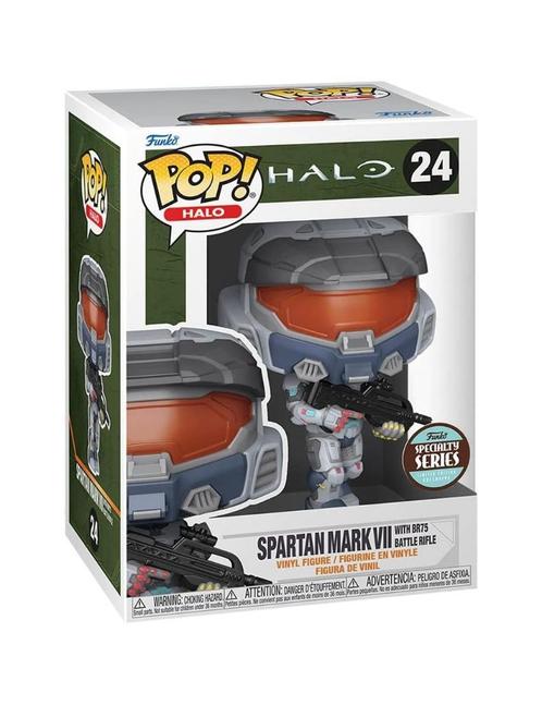 Funko POP Halo Infinite Spartan Mark VII with BR75 (24), Collections, Jouets miniatures, Neuf, Envoi