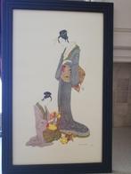 Japanese print, Ophalen, Print