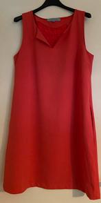 zomerjurkje met doorschijnende rugdecoratie en steekzakken, Kleding | Dames, Jurken, Maat 38/40 (M), Nieuw, Oranje, Ophalen of Verzenden