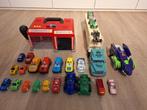 Speelgoed auto's, brandweerkazerne, Ophalen of Verzenden, Gebruikt