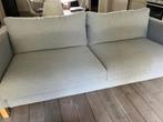 Sofa lichtgrijs tweepersoons, Ophalen, Gebruikt, Tweepersoons, 75 tot 100 cm