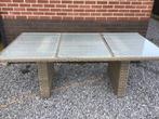 Tuintafel, Ophalen, Zo goed als nieuw, Rechthoekig, Wicker
