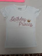 Splinternieuw T-shirt Birthday Princess, maat 110-116, Enfants & Bébés, Vêtements enfant | Taille 110, Enlèvement ou Envoi, Neuf