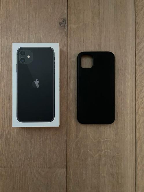 iPhone 11 zwart 64gb, Telecommunicatie, Mobiele telefoons | Apple iPhone, Gebruikt, 64 GB, Zonder abonnement, Zonder simlock, iPhone 11