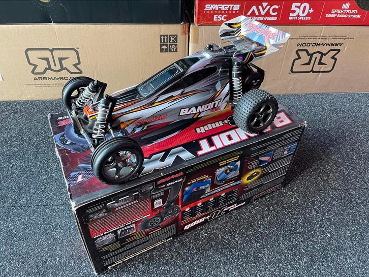 Traxxas Bandit 2wd VXL 3S Nieuwe Auto, Hobby en Vrije tijd, Modelbouw | Radiografisch | Auto's, Ophalen of Verzenden
