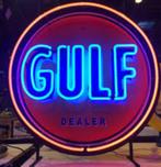 Gulf dealer neon veel andere garage showroom decoratie neons, Verzamelen, Nieuw, Ophalen of Verzenden, Lichtbak of (neon) lamp