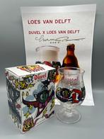 Duvel Loes Van Delft gesigneerd met Duvel poster, Verzamelen, Ophalen of Verzenden, Zo goed als nieuw, Duvel
