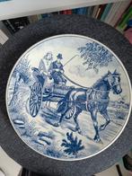 Decoratief bord Friese Sjees - Delfts blauw, Antiek en Kunst, Ophalen of Verzenden