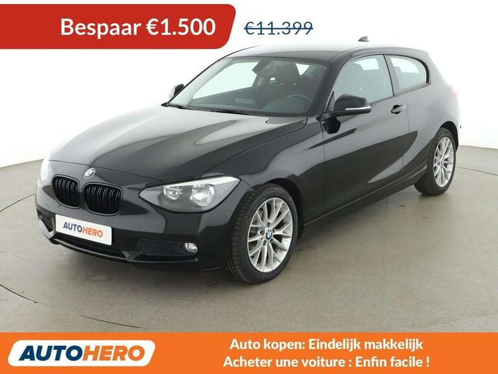 BMW 1 Serie 114 114i (année de construction 2015), Autos, BMW, Achat, Série 1, ABS, Airbags, Air conditionné, Bluetooth, Ordinateur de bord