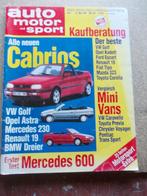 LOT AUTO, MOTOR UND SPORT - AUTO ZEITUNG, Boeken, Ophalen of Verzenden, Gelezen, Algemeen