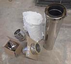 Dubbelwandige kachelbuis stukken en onbrandbare isolatie, Ophalen