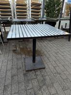 Terras tafels, Ophalen of Verzenden, Zo goed als nieuw, Vierkant, Overige materialen