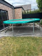 Kadee trampoline groen 360 cm, Kinderen en Baby's, Speelgoed | Buiten | Trampolines, Ophalen, Gebruikt