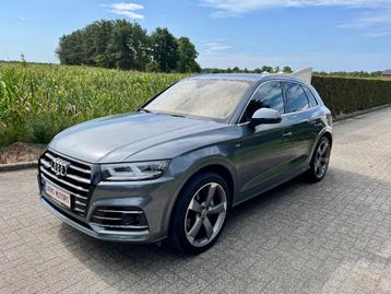 Audi Q5 55TFSe Quattro Phev S-Line Luchtvering/360/Leder!!! beschikbaar voor biedingen