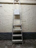 STAAFLADDER ARTUB - SENCYS - ESCALO – ALUMINIUM, Doe-het-zelf en Bouw, Ladders en Trappen, Ophalen, Trap, Zo goed als nieuw, Opvouwbaar of Inschuifbaar