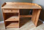 Bureau en pin massif, Ophalen, Gebruikt, Bureau