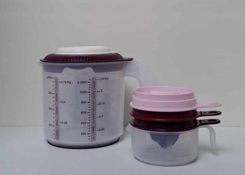 Tupperware « Pichet Gradué & Aide-Gastronome » Violet, Maison & Meubles, Cuisine| Tupperware, Neuf, Récipient ou Bol, Blanc, Violet