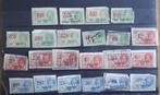 BELGIË :Serie 22 FISCALE ZEGELS 10 ct - 50 Fr.+- 1930, Ophalen of Verzenden, Zonder envelop, Gestempeld, Gestempeld