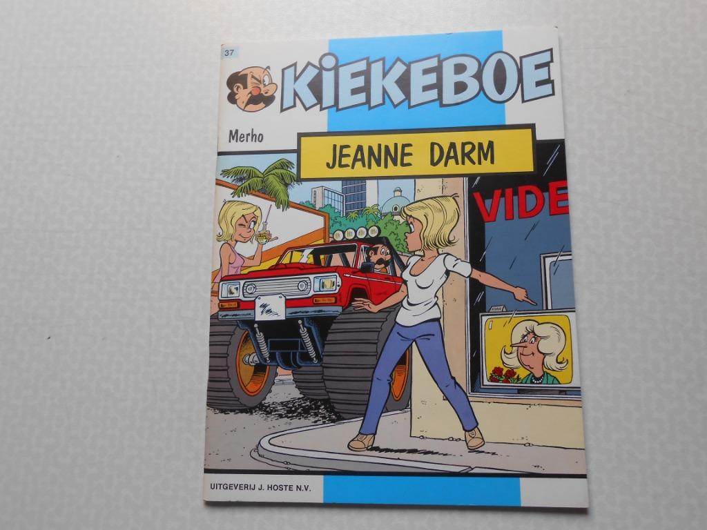 kiekeboe 37 Jeanne Darm 1987 1 ste druk., Eén stripboek, Merho, Nieuw, Ophalen of Verzenden