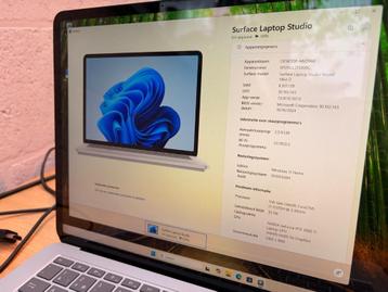 Microsoft Surface Laptop Studio, i7, 32GB, 1TB, RTX 3050Ti beschikbaar voor biedingen