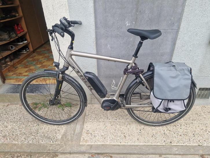 Trek verve + 2 e bike Xl, Fietsen en Brommers, Elektrische fietsen, Gebruikt, Overige merken, 59 cm of meer, 50 km per accu of meer