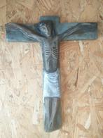 Perignem groot kruisbeeld tall crucifix cross, Antiek en Kunst, Ophalen of Verzenden