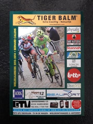 Wielerjaarboek 2013-2014 (cover Peter Sagan) beschikbaar voor biedingen