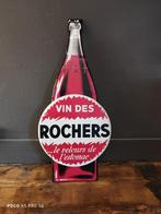 Rochers wijn blikken reclamebord, Ophalen of Verzenden, Zo goed als nieuw, Reclamebord