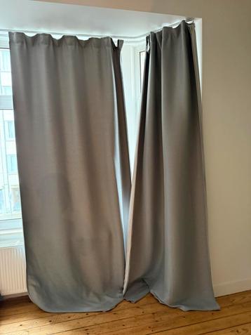 Rideaux occultants gris IKEA (145x300cm) beschikbaar voor biedingen