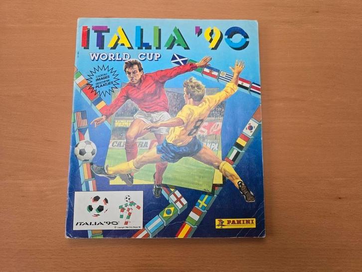 Panini ITALIA 90 - Album complet super état -  World Cup, Verzamelen, Sportartikelen en Voetbal, Gebruikt, Poster, Plaatje of Sticker
