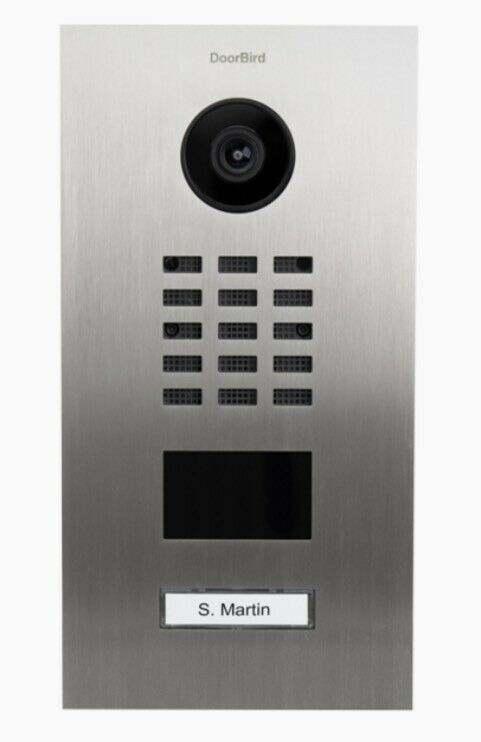 DoorBird Intercom Video Deurbel, Huis en Inrichting, Deurbellen, Nieuw, Bedraad, Bewegingsdetectiesensor, Compatibel met smartphone