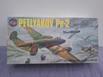 AIRFIX PETLYAKOV Pe-2 1/72 03034-2 Tweede Wereldoorlog 1978, Hobby en Vrije tijd, Modelbouw | Auto's en Voertuigen, Ophalen of Verzenden