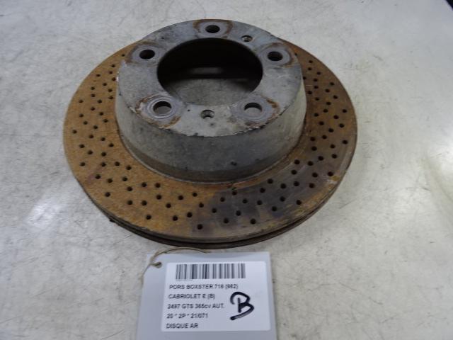 REMSCHIJF ACHTER Porsche 718 Boxster (982) (01-2016/-), Auto-onderdelen, Remmen en Aandrijving, Porsche, Gebruikt