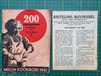 Oorlogskookboekje : "Nieuw kookboek 1941", Ophalen of Verzenden, Gelezen
