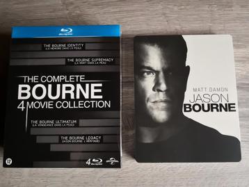 The bourne 1,2,3,4,5 blu-ray set  beschikbaar voor biedingen
