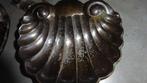 Bronzen schelpvormige zeephouders, Ophalen of Verzenden, Gebruikt, Overige typen