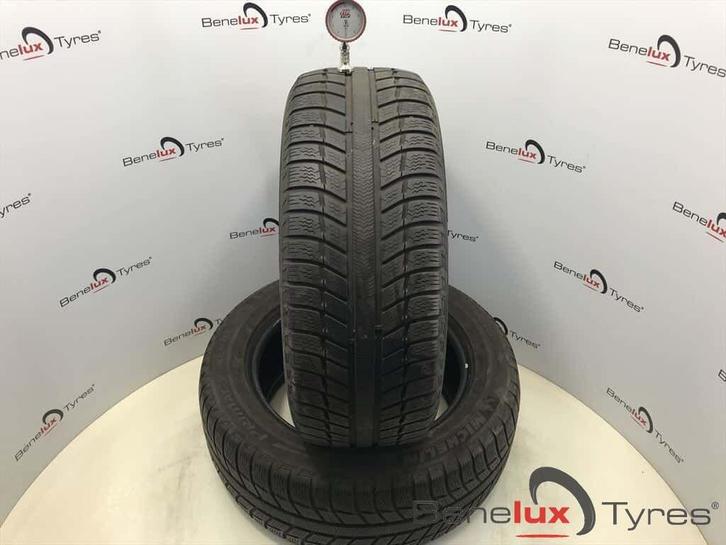 2 of 4 winter 215/55R16 93H Michelin 215/55 R16 215/55/16, Auto-onderdelen, Banden en Velgen, Band(en), Winterbanden, 16 inch