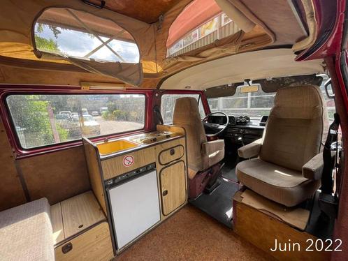 VW T3 — Keukenblok + koelkast + te renoveren meubilair, Caravans en Kamperen, Mobilhome-accessoires, Gebruikt, Ophalen