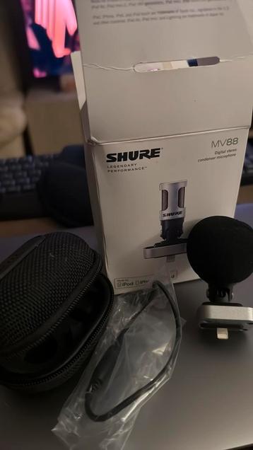 Shure MV88 digital stereo condenser microphone beschikbaar voor biedingen