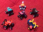 Vintage 6x pull up cars, Ophalen, Zo goed als nieuw
