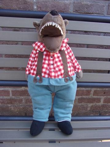 POP : DE WOLF VAN ROODKAPJE (50 cm) beschikbaar voor biedingen