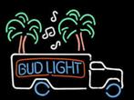Bud truck indian en veel andere USA bar cafe decoratie neons, Ophalen of Verzenden, Zo goed als nieuw, Lichtbak of (neon) lamp