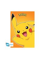 Pokemon - Poster Maxi (91.5x61cm) - Pikachu, Autres sujets/thèmes, Affiche ou Poster pour porte ou plus grand, Envoi, Carré