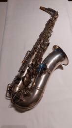 Altsax King New Voll True (zilver), Musique & Instruments, Instruments à vent | Saxophones, Alto, Avec valise, Enlèvement, Utilisé