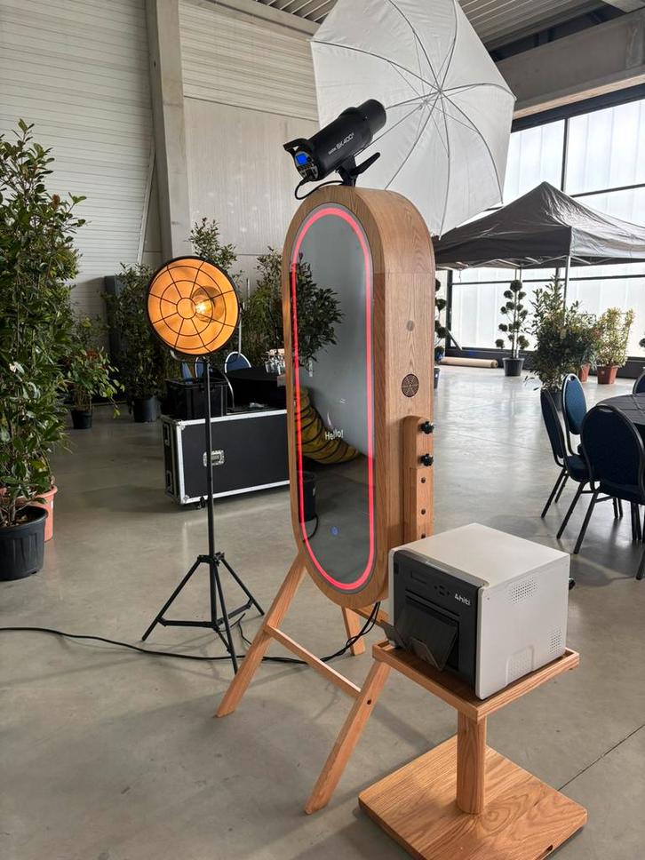 Photobooth mirror, Hobby & Loisirs créatifs, Articles de fête | Location, Comme neuf, Enlèvement