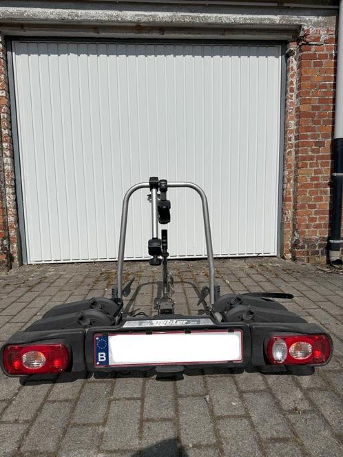 Kantelbare en uitbereidbare fietsendrager Uebler, Auto diversen, Fietsendragers, Zo goed als nieuw, Fietsendrager-accessoire, 2 fietsen