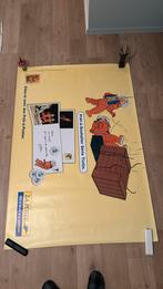 Méga affiche Hergé Tintin La Poste 2000, Collections, Enlèvement, Comme neuf