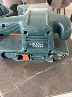 Black and decker schuurbandmachine, Doe-het-zelf en Bouw, Gereedschap | Schuurmachines, Ophalen, Gebruikt, 600 tot 1200 watt, Bandschuurmachine